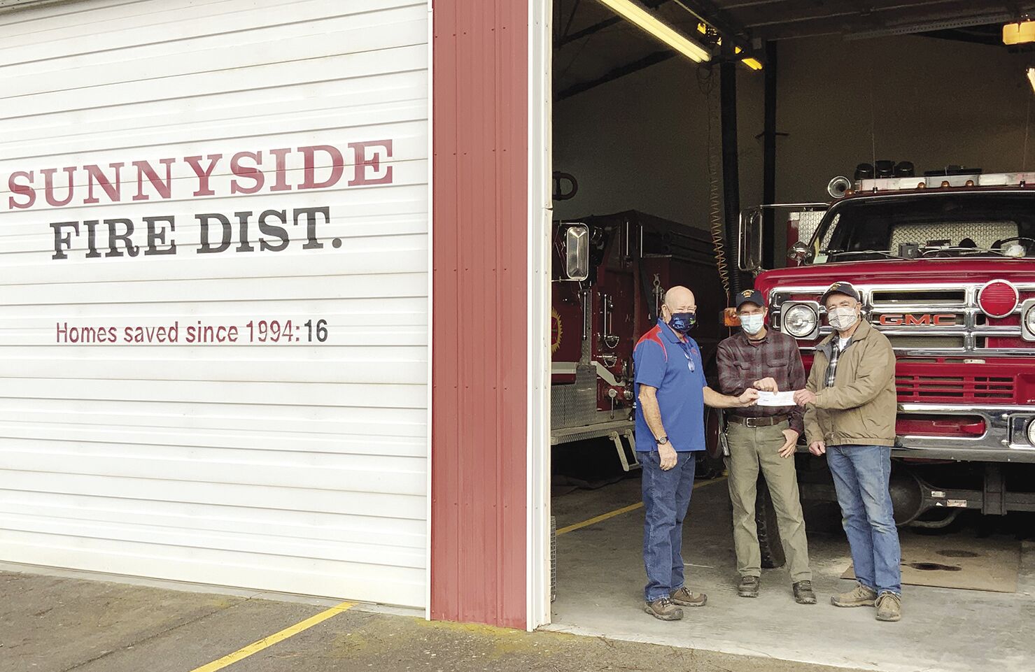 Rotary clubs donate to Sunnyside